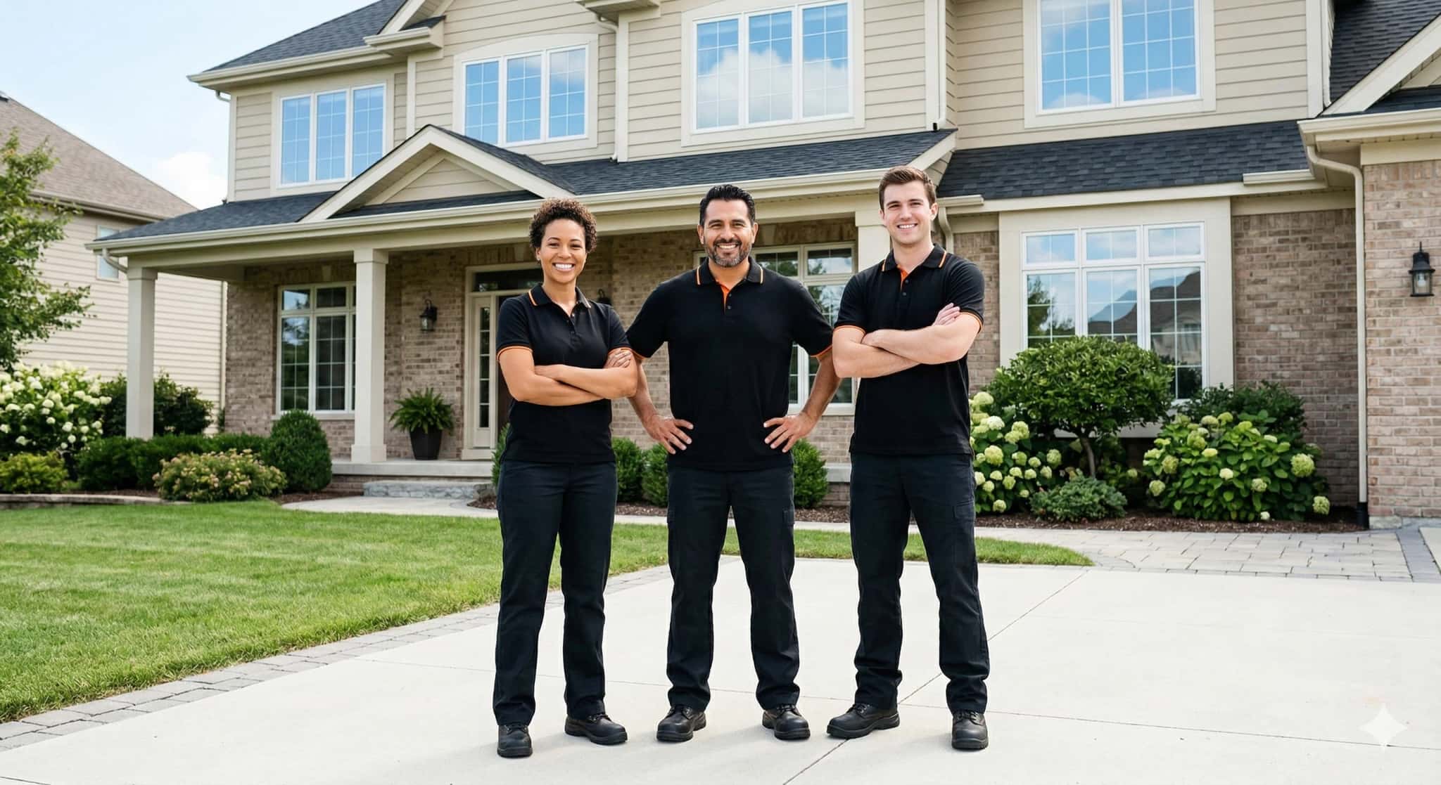 Daniel and the Serv1sland crew in Toronto, GTA