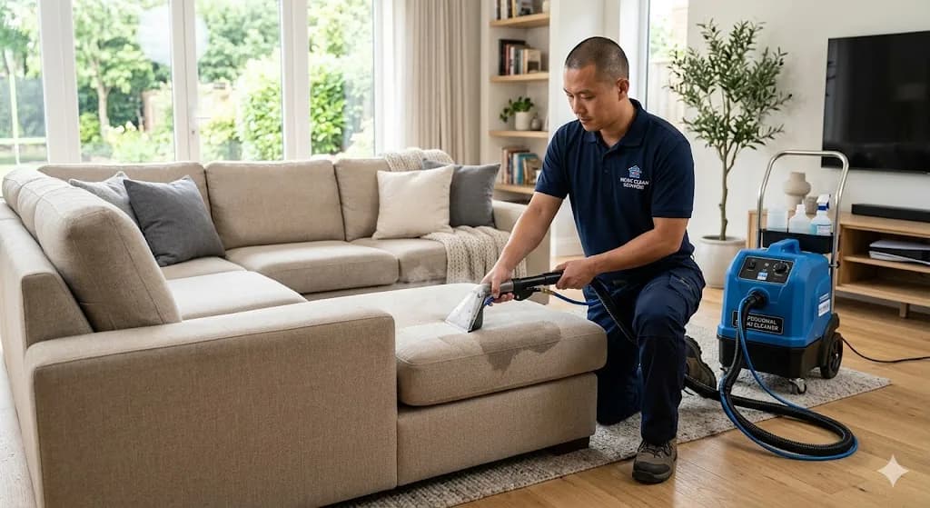 Removing pet stains from couch