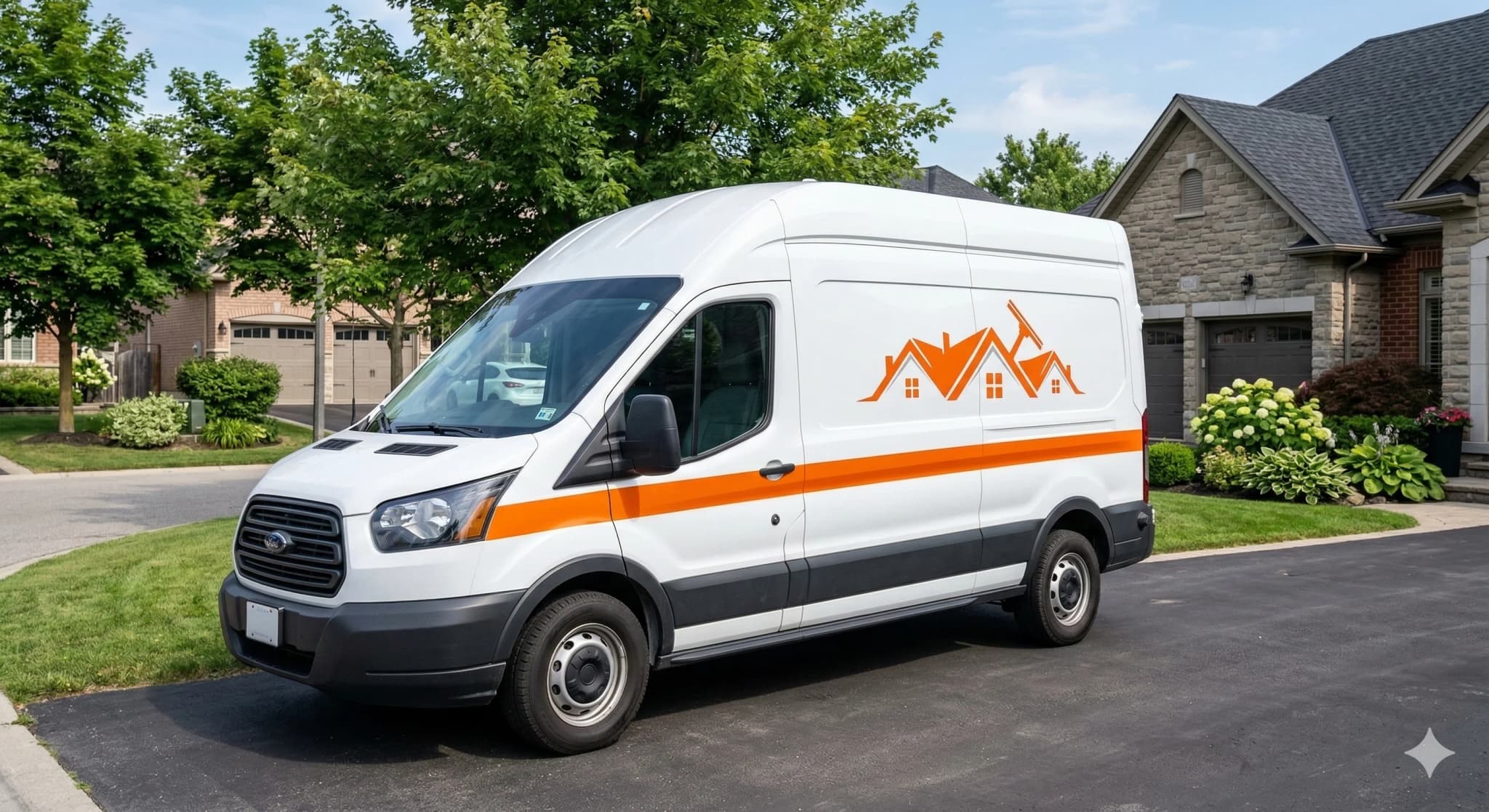 Serv1sland service van covering the Greater Toronto Area