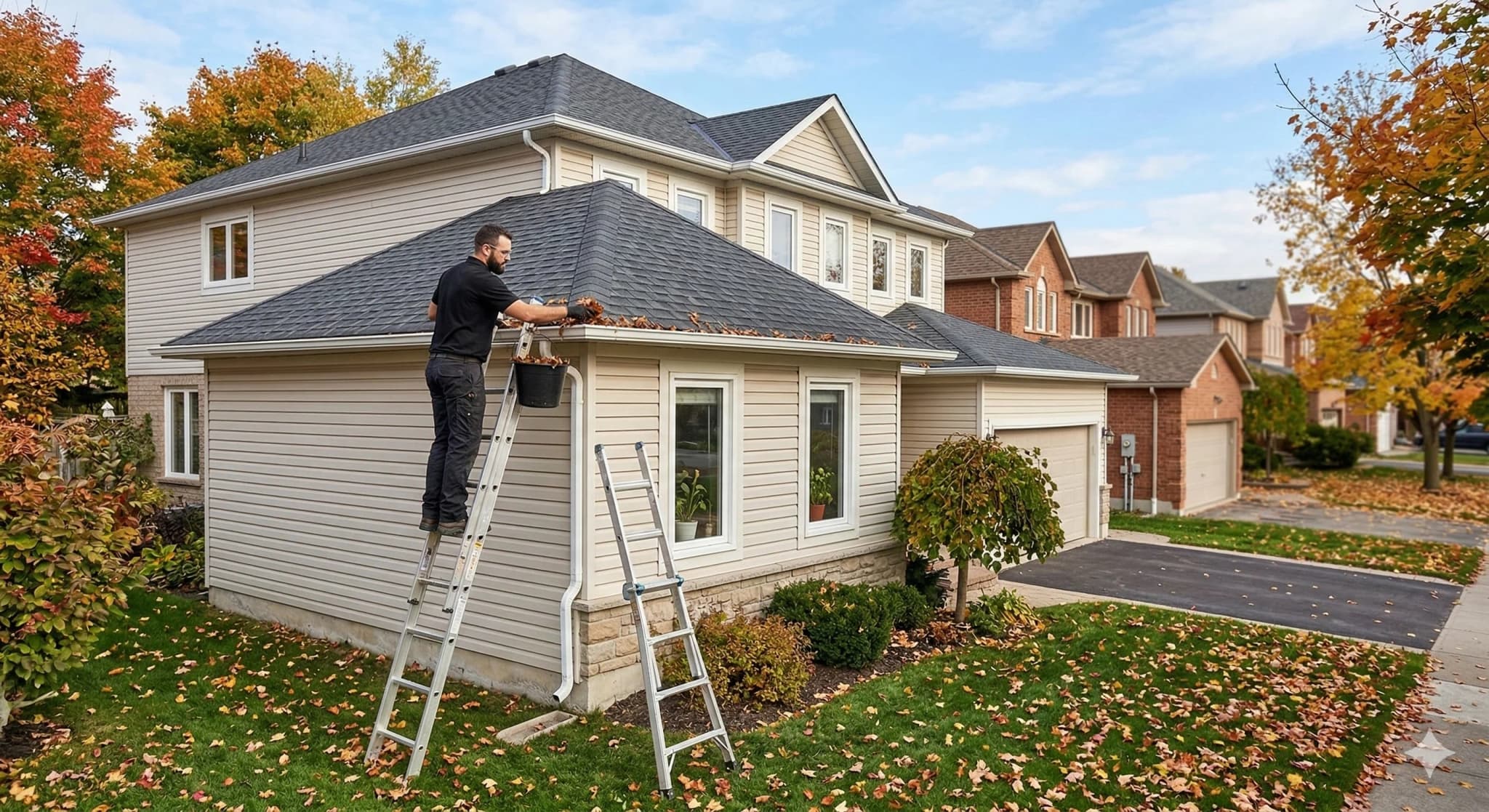 Professional window cleaning service in Markham