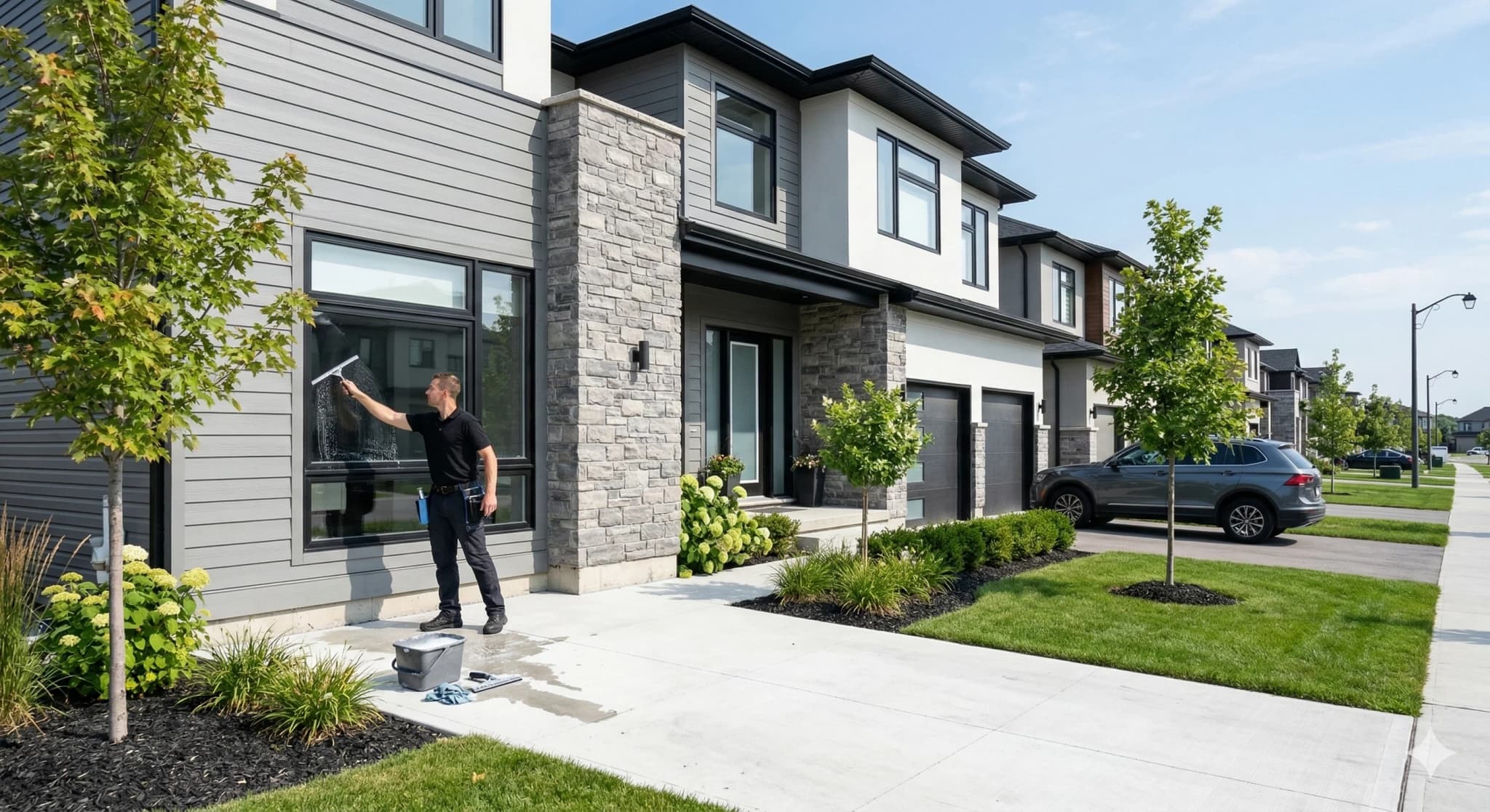 Professional window cleaning service in Vaughan
