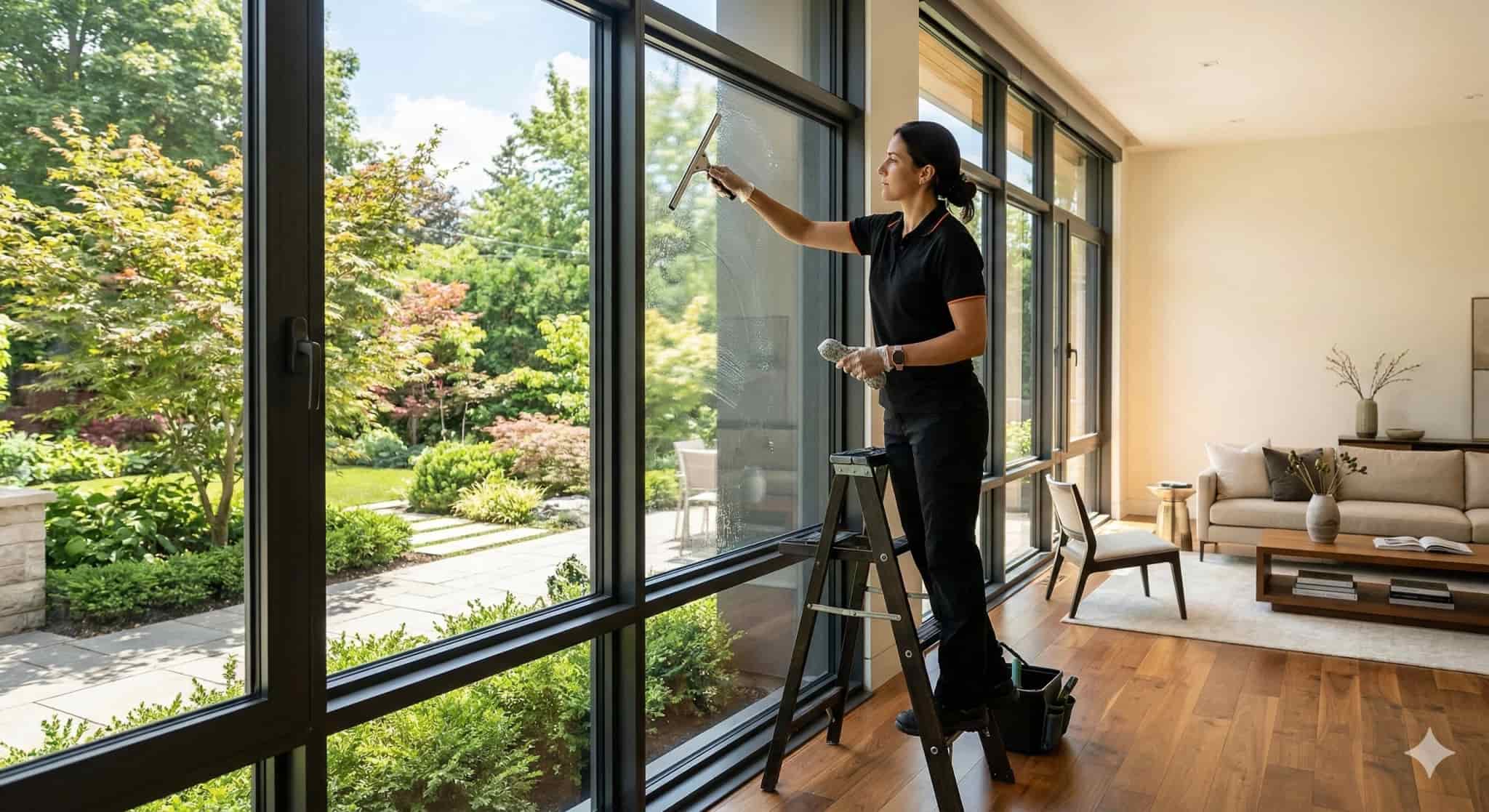 Professional window cleaning service in Georgetown