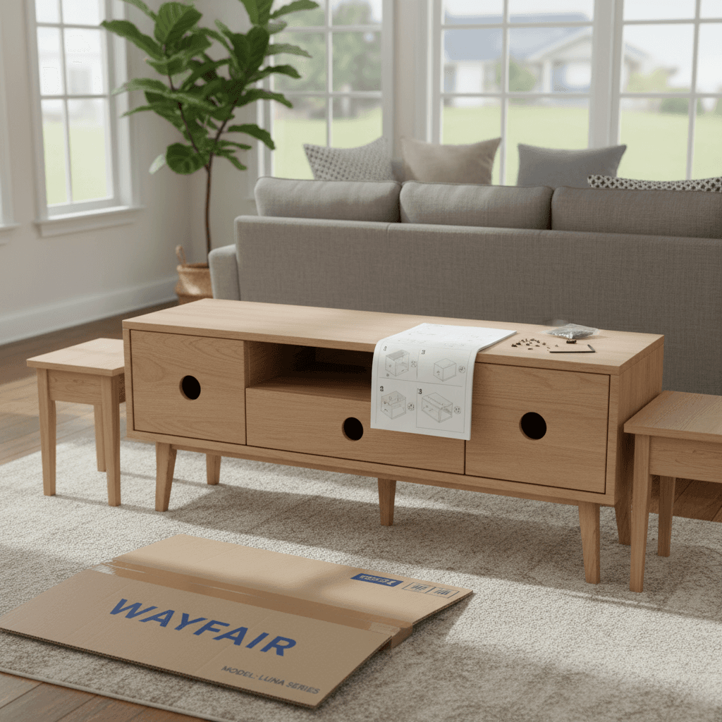 Shelving unit assembly